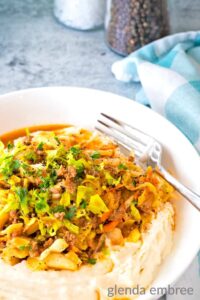 ground beef and cabbage