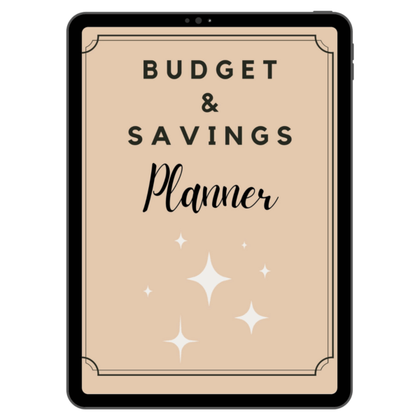 BUDGET AND SAVINGS PLANNER 