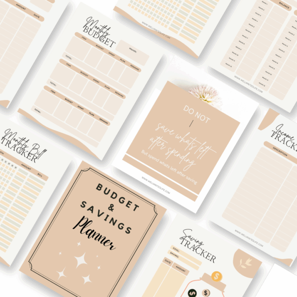 BUDGET AND SAVINGS PLANNER  - Image 2